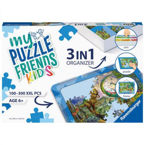 ORGANIZATOR ALBASTRU 3 IN 1 PENTRU PUZZLE - poza 2