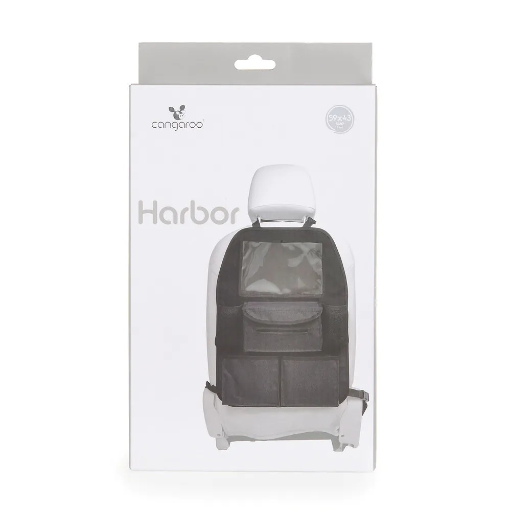 Organizator pentru scaun auto Cangaroo Harbor Negru - poza 2