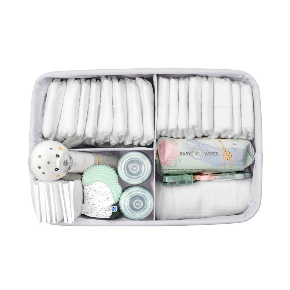 Organizator scutece pliabil Kikka Boo Seally Me 42x27x17 cm - poza 3