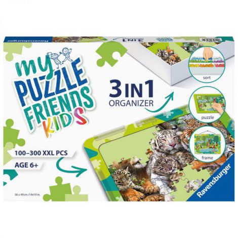 ORGANIZATOR VERDE 3 IN 1 PENTRU PUZZLE - poza 1