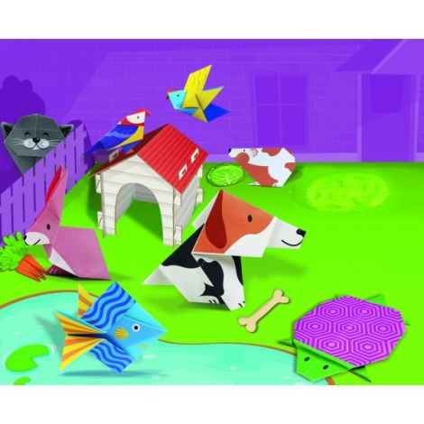 Origami - Animale de companie - nivel 1 - poza 3