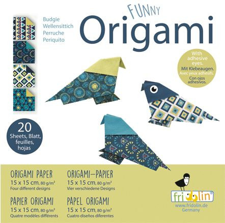 Origami Fridolin, pasari 15.5 cm