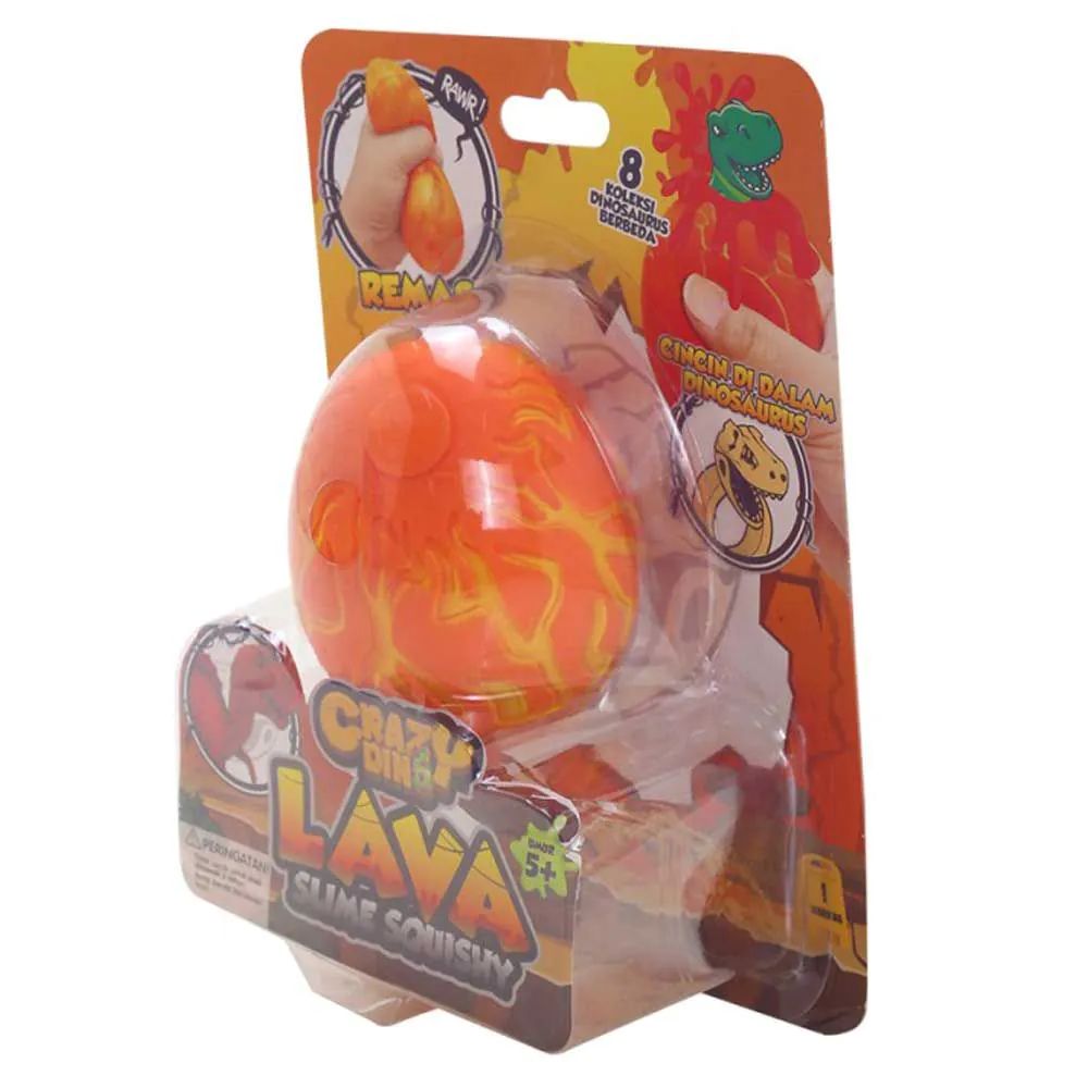 Ou cu figurina surpriza in slime Crazy Dino - poza 2