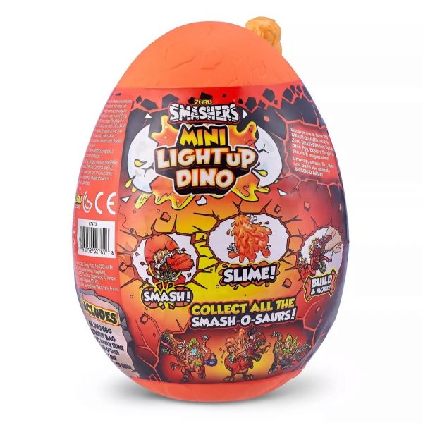 Ou surpriza dinozaur cu sunete si lumini Zuru Smashers Dino Epic S4 13 cm - poza 4