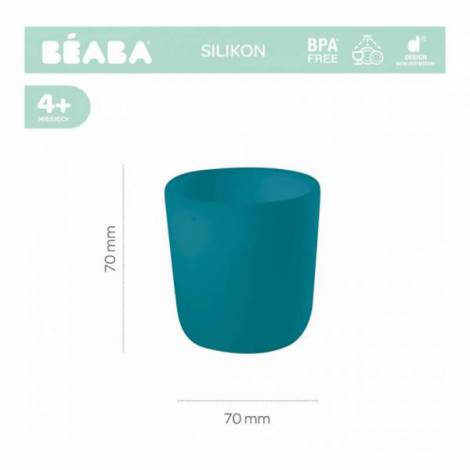 Pahar silicon bleu - poza 3