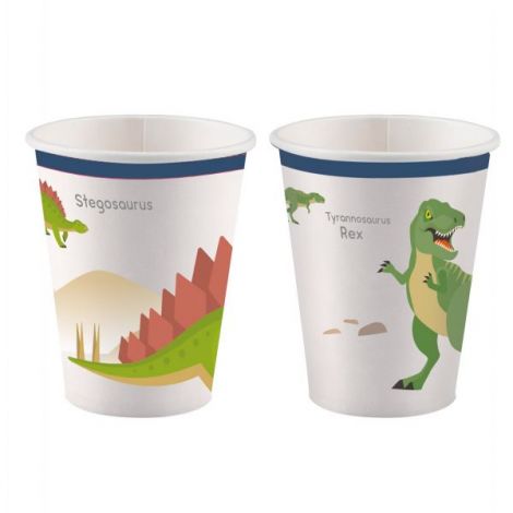 Pahare petrecere dinozauri 250 ml - poza 2