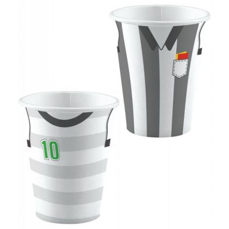 Pahare petrecere fotbal 250 ml - poza 1