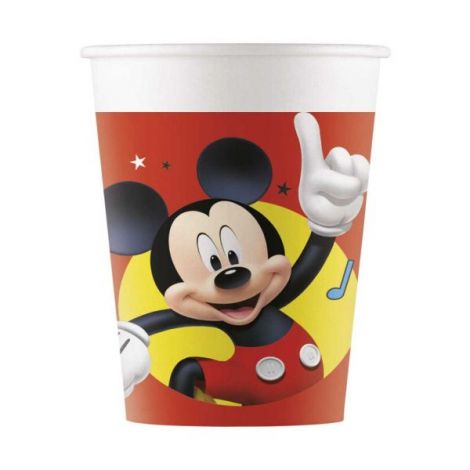 Pahare petrecere mickey mouse 200 ml - poza 1