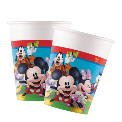 Pahare petrecere mickey rock the house 200 ml Procos PR93823 - poza 1