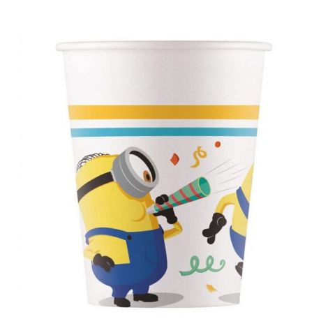 Pahare petrecere minions 200 ml - poza 2