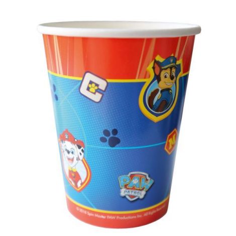 Pahare petrecere paw patrol 250 ml - poza 1