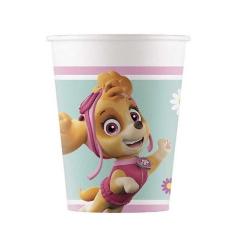 Pahare petrecere paw patrol skye & everest 200 ml - poza 2