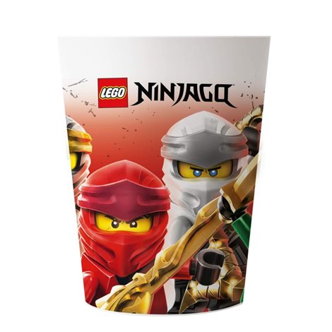 Pahare reutilizabile petrecere lego ninjago 230 ml Procos PR92856