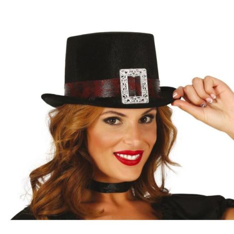 Palarie steampunk catifea - poza 2