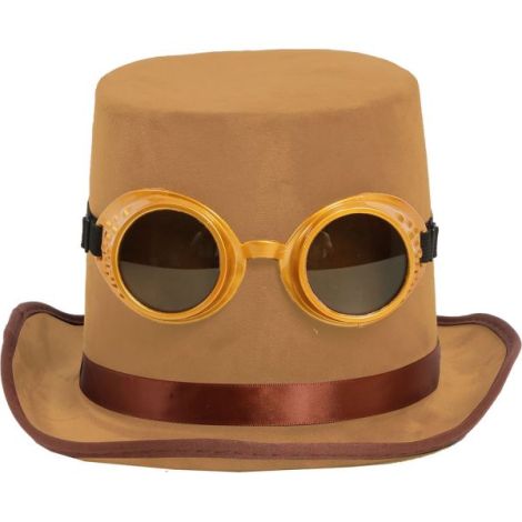 Palarie steampunk maro