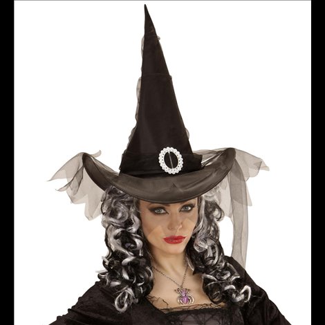 Palarie vrajitoare neagra halloween - poza 1