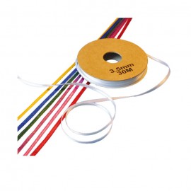 Panglica satin rosu - poza 2
