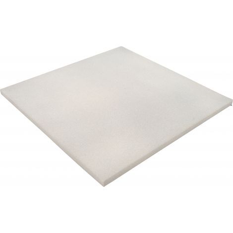 Panou patrat gri platina 40 mm pentru reducerea zgomotului in clasa - poza 1