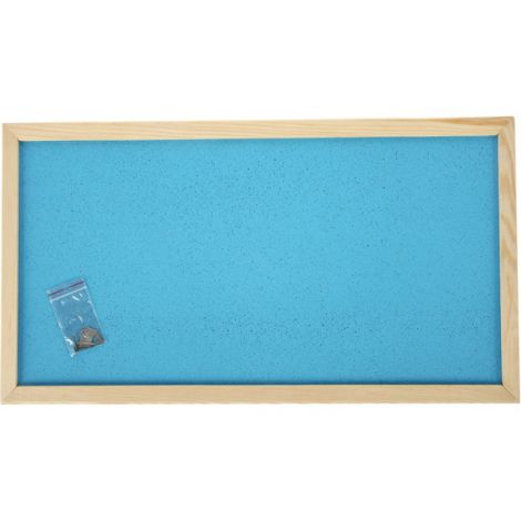 Panou pluta 100x200 cm albastru deschis - poza 1