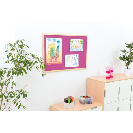 Panou pluta 90x120 cm roz - poza 2