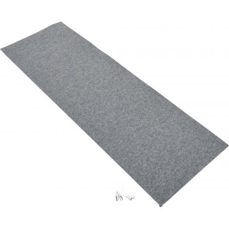 Panou rectangular gri pentru reducerea zgomotului in clasa - poza 1