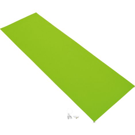 Panou rectangular verde pentru reducerea zgomotului in clasa - poza 1