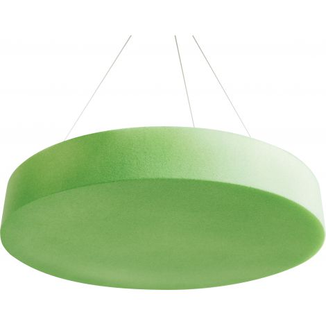 Panou rotund verde pentru reducerea zgomotului in clasa - poza 1
