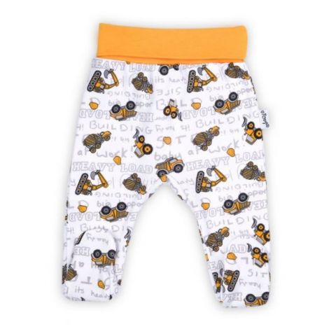 Pantalon 100% (181009) Colectia Big Trucks 2021 Alb Marimea 80 - poza 1
