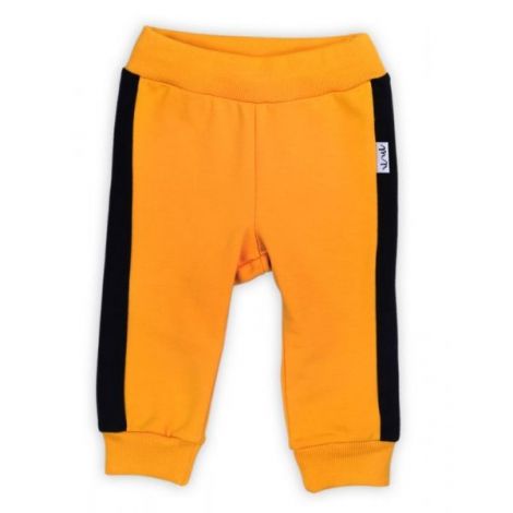 Pantalon de trening (181273) Colectia Big Trucks Galben Negru Marimea 74 - poza 1