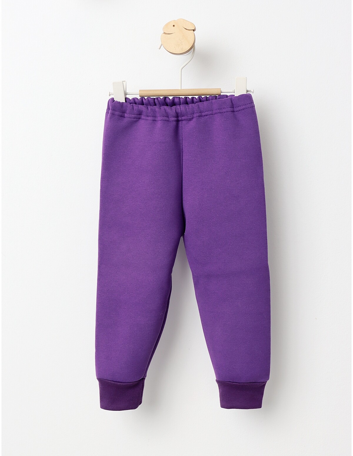 Pantaloni de trening vatuiti model mov