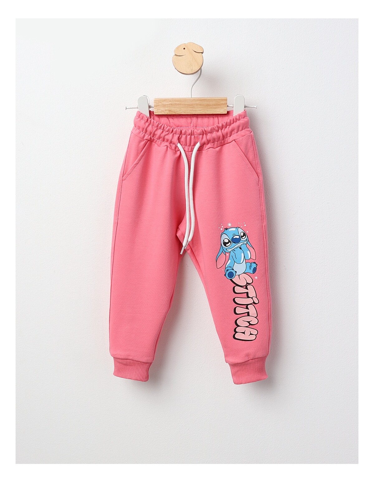 Pantaloni trening Stitch corai