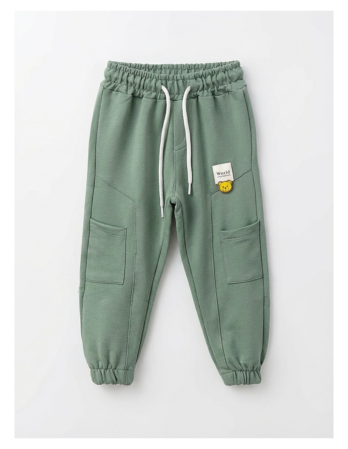 Pantaloni trening WORLD verde