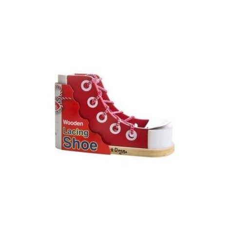 Pantof de jucarie Cum sa legam sireturile Melissa&Doug 3018 - poza 3