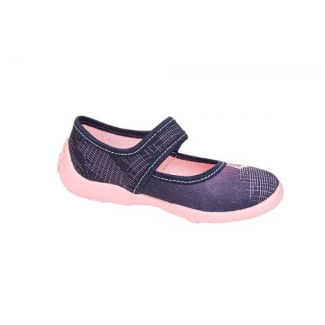 Pantofi cu interior de bumbac pentru fetite Vi-GGa-Mi Kamila Imprimeu marimea 28 - poza 5