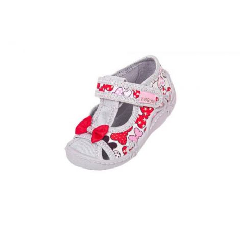 Pantofi cu interior de bumbac pentru fetite Vi-GGa-Mi Marysia Fundite marimea 25