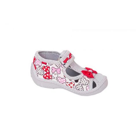 Pantofi cu interior de bumbac pentru fetite Vi-GGa-Mi Marysia Fundite marimea 25 - poza 5