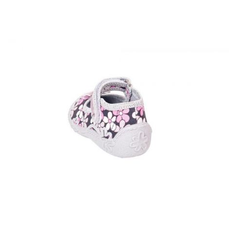 Pantofi cu interior de bumbac pentru fetite Vi-GGa-Mi Zosia Floricele marimea 20 - poza 5