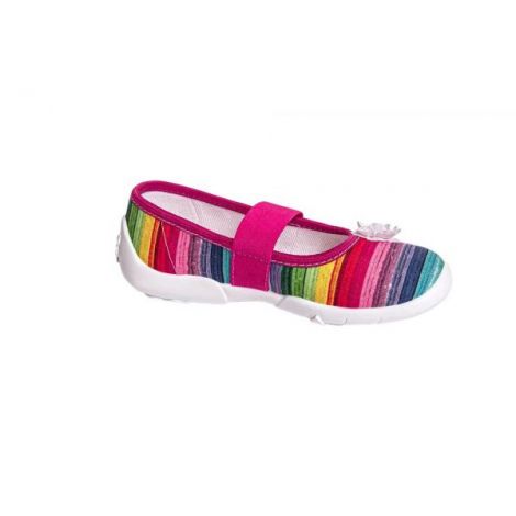 Pantofi cu interior de bumbac pentru fetite Wi-GGa-Mi Ilona Ornament mar. 29 - poza 5