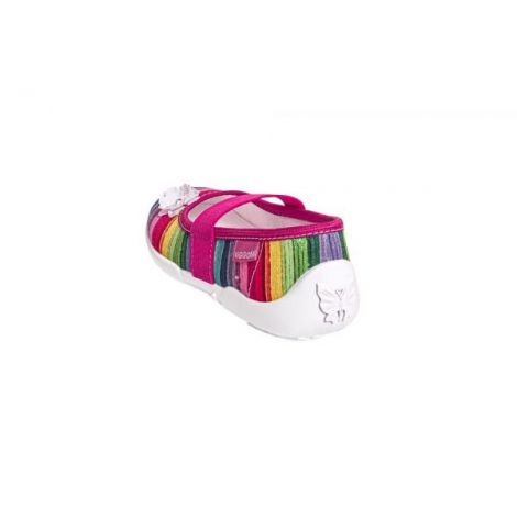 Pantofi cu interior de bumbac pentru fetite Wi-GGa-Mi Ilona Ornament mar. 32 - poza 2