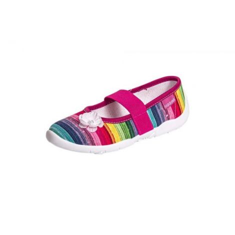 Pantofi cu interior de bumbac pentru fetite Wi-GGa-Mi Ilona Ornament mar. 32 - poza 4