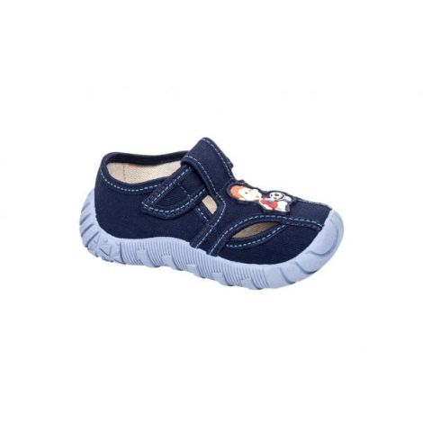 Pantofi de bumbac 100% pentru baieti Vi-GGa-Mi Tubis Ornament marimea 24 - poza 3