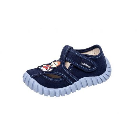 Pantofi de bumbac 100% pentru baieti Vi-GGa-Mi Tubis Ornament marimea 24 - poza 5