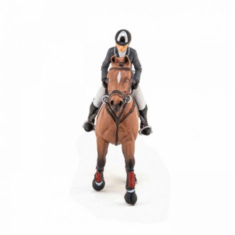 Papo Figurina Cal Competitie Cu Jocheu - poza 4