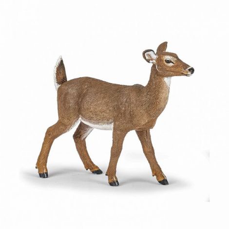 Papo Figurina Caprioara Cu Coada Alba - poza 1