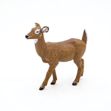 Papo Figurina Caprioara Cu Coada Alba - poza 5