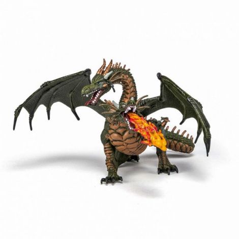 Papo Figurina Dragon Cu 2 Capete - poza 2