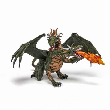 Papo Figurina Dragon Cu 2 Capete - poza 3