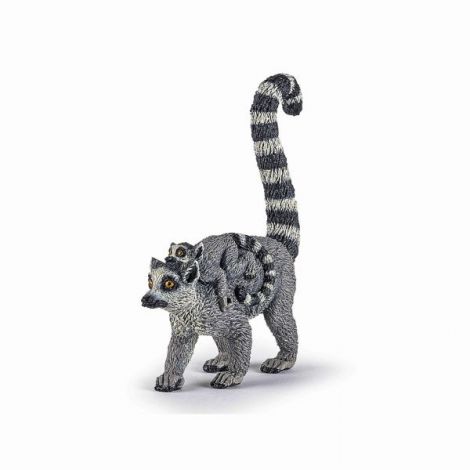 Papo Figurina Lemur Cu Pui - poza 1
