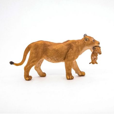 Papo Figurina Leoaica Cu Pui - poza 2