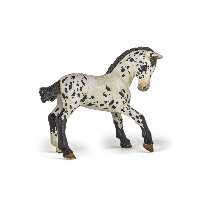 Papo - Figurina Manz Appaloosa Negru